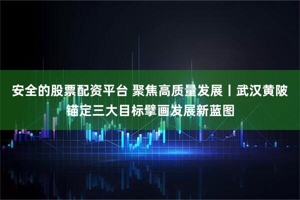 安全的股票配资平台 聚焦高质量发展丨武汉黄陂锚定三大目标擘画发展新蓝图
